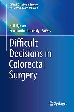 eBook (pdf) Difficult Decisions in Colorectal Surgery de 