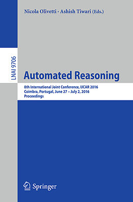 Kartonierter Einband Automated Reasoning von 