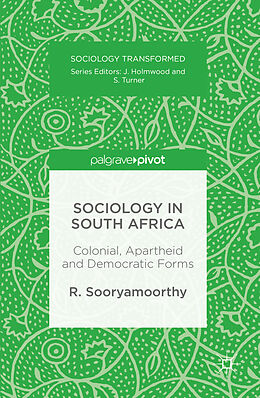 Livre Relié Sociology in South Africa de R. Sooryamoorthy