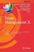 E-Book (pdf) Trust Management X von 