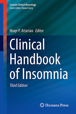 Livre Relié Clinical Handbook of Insomnia de 