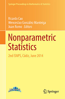 Livre Relié Nonparametric Statistics de 