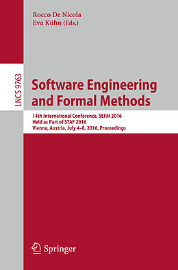 Kartonierter Einband Software Engineering and Formal Methods von 