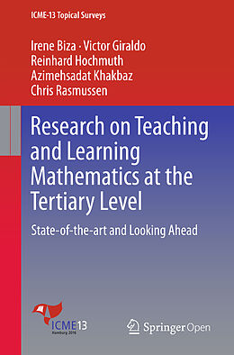 Kartonierter Einband Research on Teaching and Learning Mathematics at the Tertiary Level von Irene Biza, Victor Giraldo, Reinhard Hochmuth