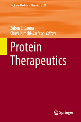 Livre Relié Protein Therapeutics de 
