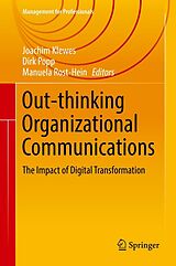 E-Book (pdf) Out-thinking Organizational Communications von 