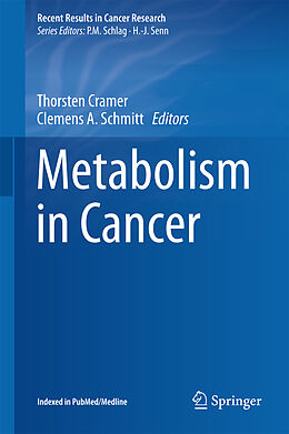 Livre Relié Metabolism in Cancer de 