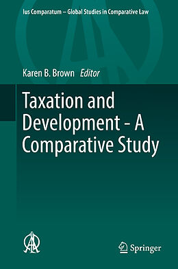 Fester Einband Taxation and Development - A Comparative Study von 