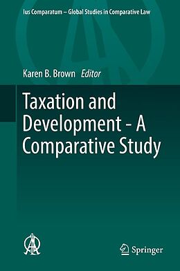 eBook (pdf) Taxation and Development - A Comparative Study de 