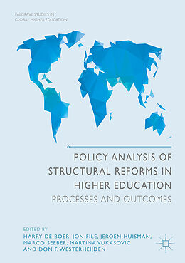 Fester Einband Policy Analysis of Structural Reforms in Higher Education von Harry De Boer, Jon File, Don F Westerheijden