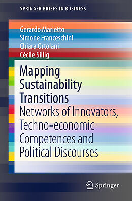Kartonierter Einband Mapping Sustainability Transitions von Gerardo Marletto, Cécile Sillig, Chiara Ortolani