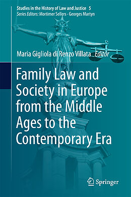 Livre Relié Family Law and Society in Europe from the Middle Ages to the Contemporary Era de 