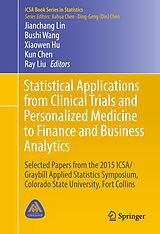 eBook (pdf) Statistical Applications from Clinical Trials and Personalized Medicine to Finance and Business Analytics de 