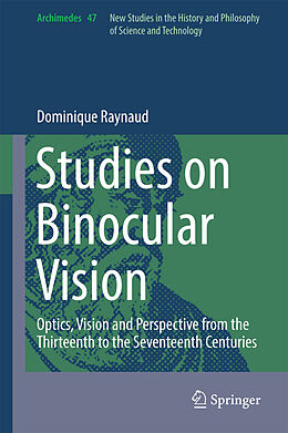 Livre Relié Studies on Binocular Vision de Dominique Raynaud
