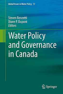 Livre Relié Water Policy and Governance in Canada de 