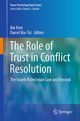 Livre Relié The Role of Trust in Conflict Resolution de 