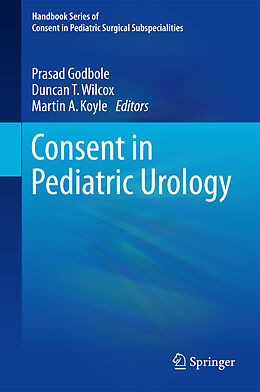 Livre Relié Consent in Pediatric Urology de 