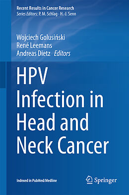 Fester Einband HPV Infection in Head and Neck Cancer von 