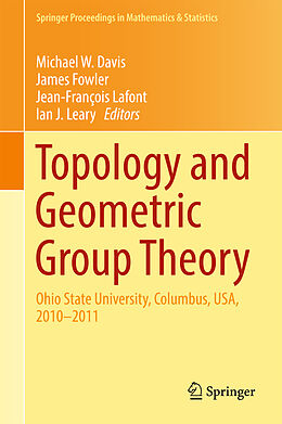 Livre Relié Topology and Geometric Group Theory de 