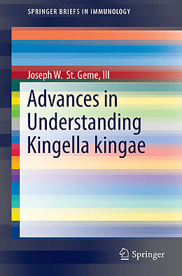Kartonierter Einband Advances in Understanding Kingella kingae von Joseph St Geme