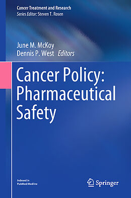 Livre Relié Cancer Policy: Pharmaceutical Safety de 