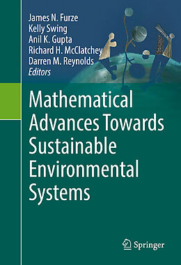 Livre Relié Mathematical Advances Towards Sustainable Environmental Systems de 