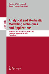 Kartonierter Einband Analytical and Stochastic Modelling Techniques and Applications von 