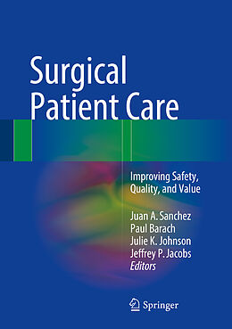 Livre Relié Surgical Patient Care de 