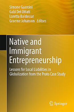 Livre Relié Native and Immigrant Entrepreneurship de 