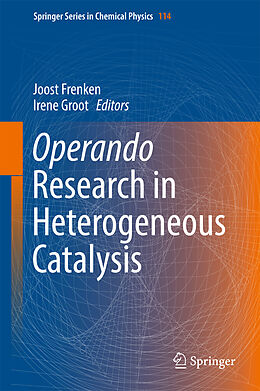 Livre Relié Operando Research in Heterogeneous Catalysis de 