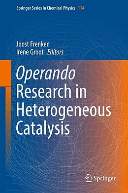 eBook (pdf) Operando Research in Heterogeneous Catalysis de 