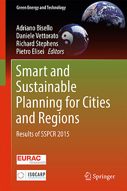 Livre Relié Smart and Sustainable Planning for Cities and Regions de 
