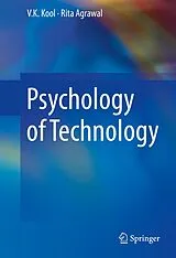 Fester Einband Psychology of Technology von V. K. Kool, Rita Agrawal