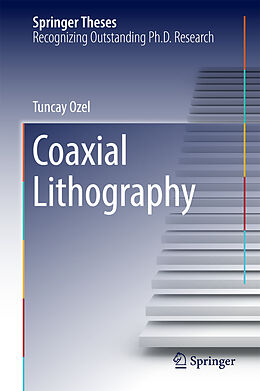 Livre Relié Coaxial Lithography de Tuncay Ozel
