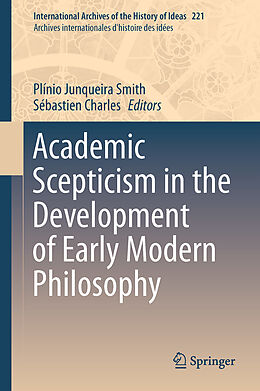 Livre Relié Academic Scepticism in the Development of Early Modern Philosophy de 