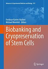 eBook (pdf) Biobanking and Cryopreservation of Stem Cells de 