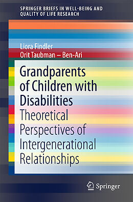 Kartonierter Einband Grandparents of Children with Disabilities von Liora Findler, Orit Taubman  Ben-Ari