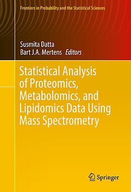 eBook (pdf) Statistical Analysis of Proteomics, Metabolomics, and Lipidomics Data Using Mass Spectrometry de 