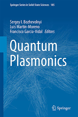 Livre Relié Quantum Plasmonics de 