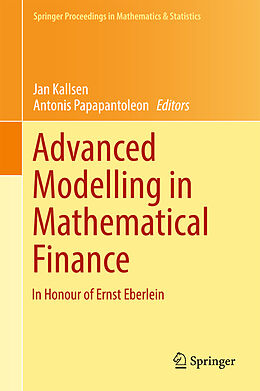 Fester Einband Advanced Modelling in Mathematical Finance von 