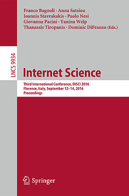 E-Book (pdf) Internet Science von 