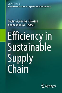 eBook (pdf) Efficiency in Sustainable Supply Chain de 