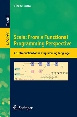 Kartonierter Einband Scala: From a Functional Programming Perspective von Vicenç Torra