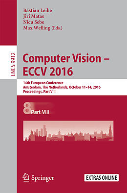 Kartonierter Einband Computer Vision   ECCV 2016 von 