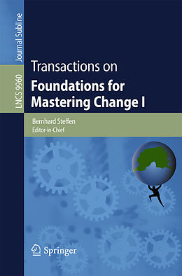 Kartonierter Einband Transactions on Foundations for Mastering Change I von 