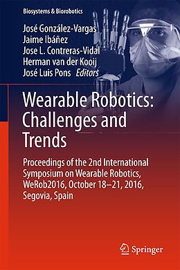 eBook (pdf) Wearable Robotics: Challenges and Trends de 