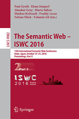Kartonierter Einband The Semantic Web   ISWC 2016 von 