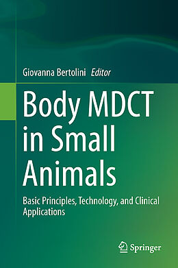 Livre Relié Body MDCT in Small Animals de 