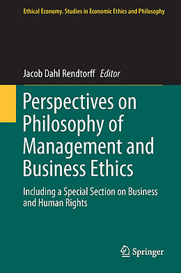 Livre Relié Perspectives on Philosophy of Management and Business Ethics de 