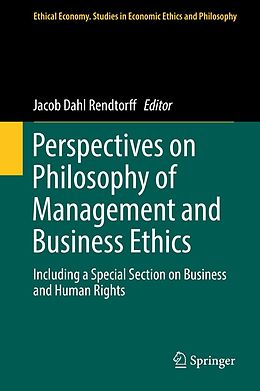 eBook (pdf) Perspectives on Philosophy of Management and Business Ethics de 